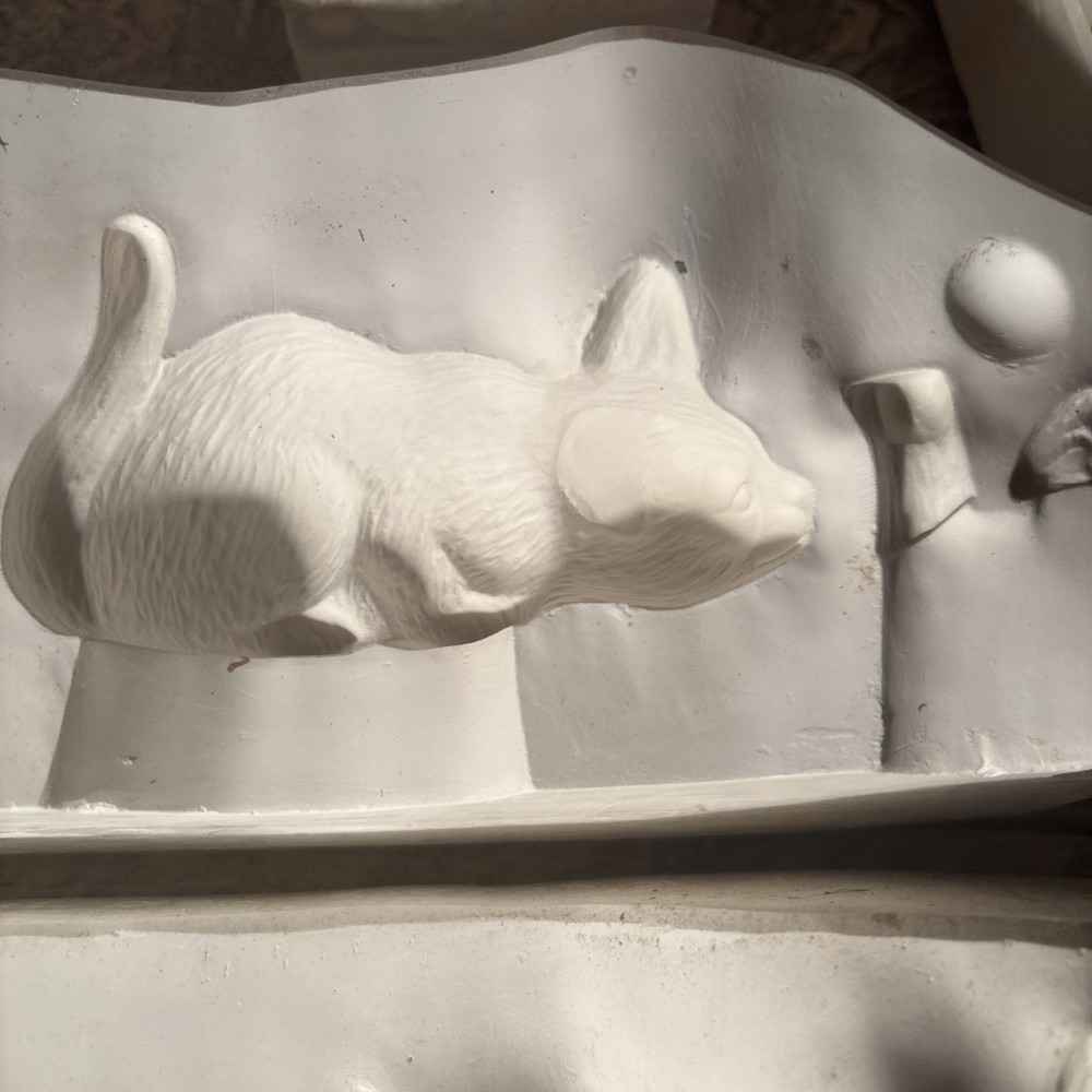 Nancy’s Molds 3 Little Kittens Ceramic Slip Casting Mold