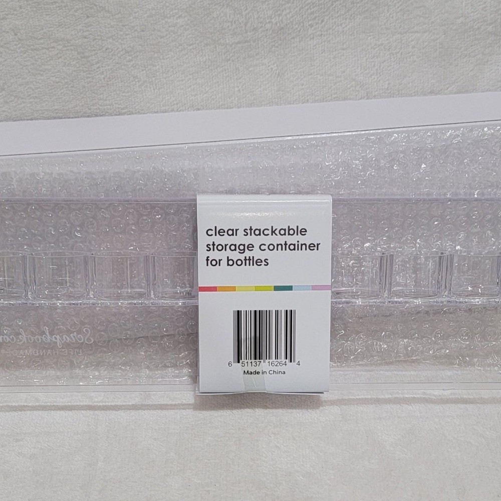 ColorCase Art Organizer - Stackable Scrapbook Storage for .5oz Bottles