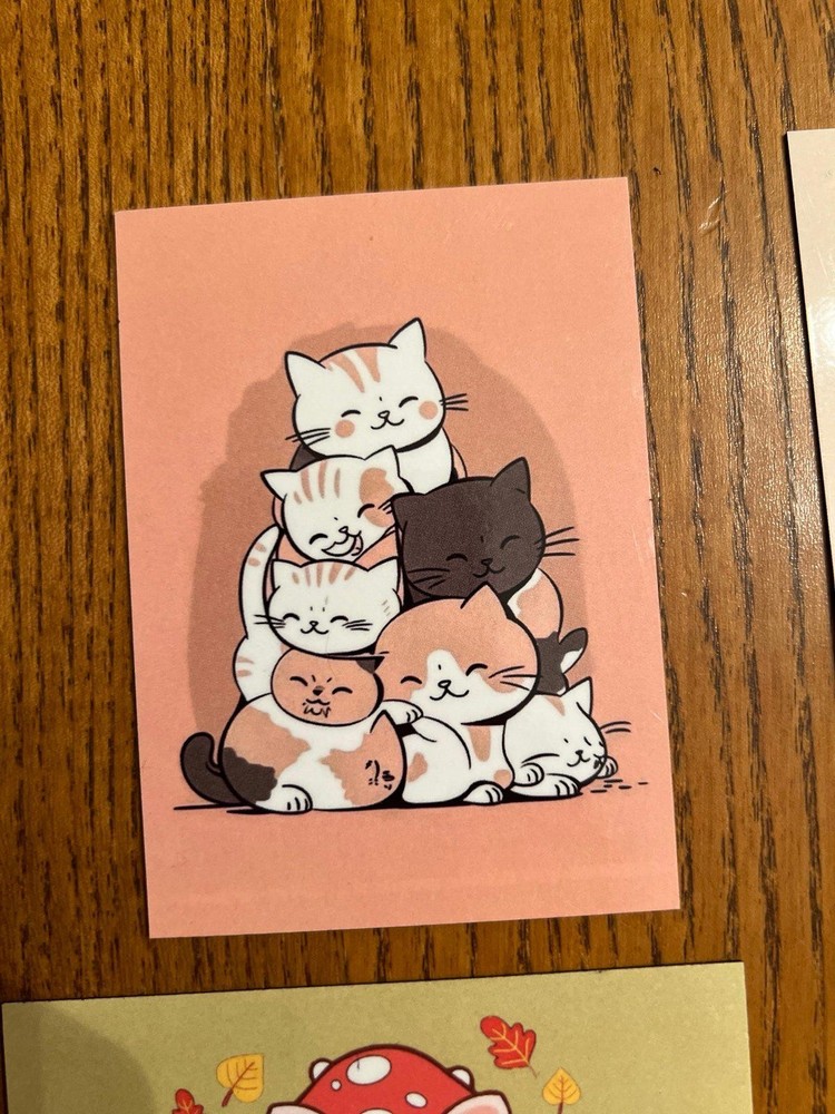 Cute Japanese cat FRIDGE MAGNETS