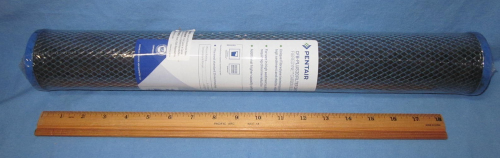 Four CFB-Plus20 Pentek Replacement Water Filter Cartridges