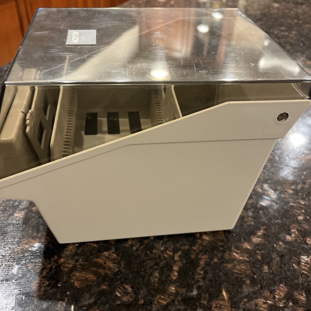 Allsop Storage Box Case Holder Organizer CDs Computer Disc