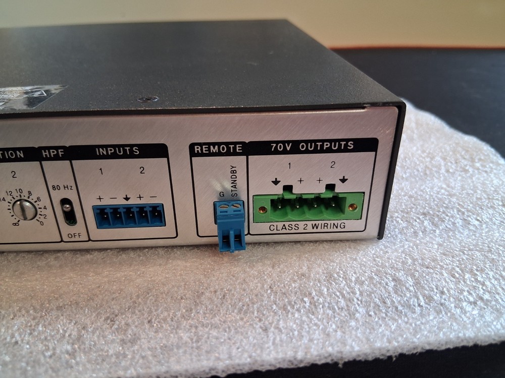 EXTRON XPA 1002 PLUS Two Channel Xtra Power Amplifier