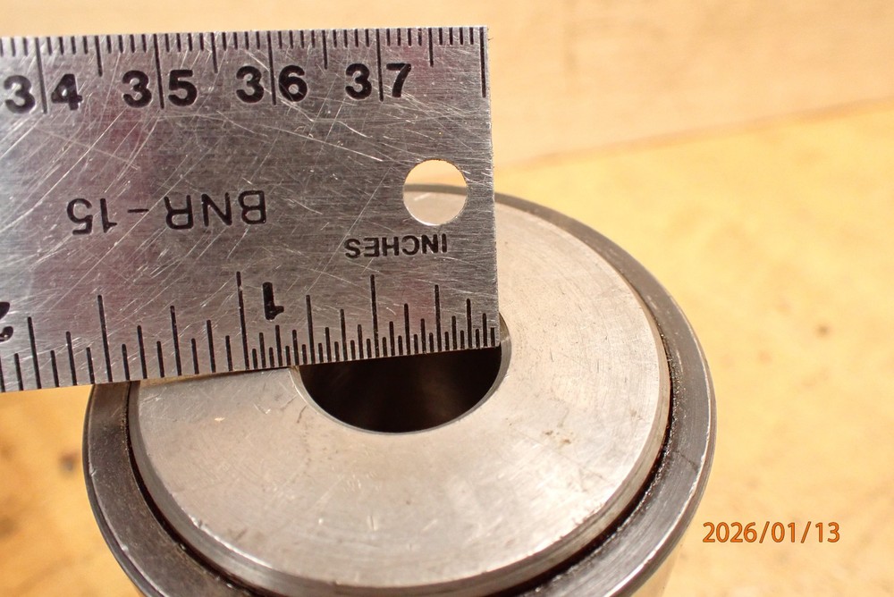 OLDER GERMAN MADE ROHM 3/16-3/4 DRILL CHUCK MISSING KEY