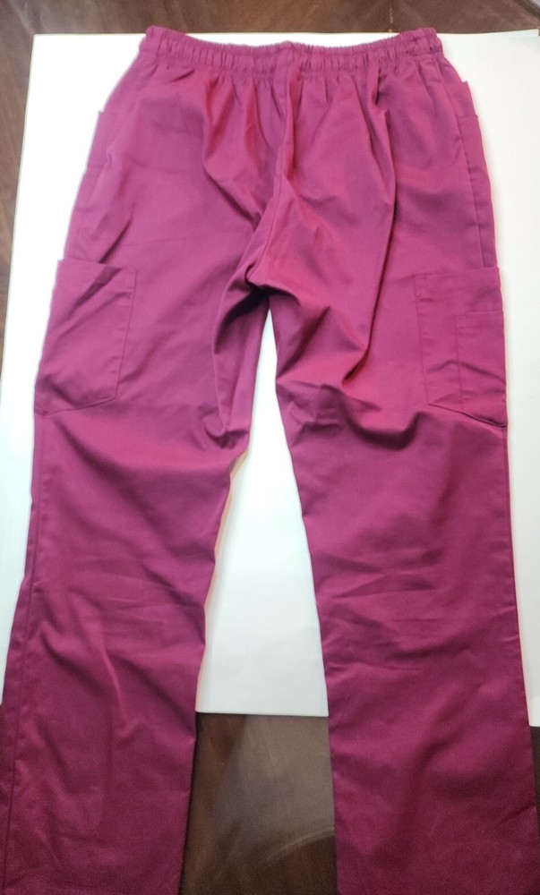 Dark Red Small Scrubs