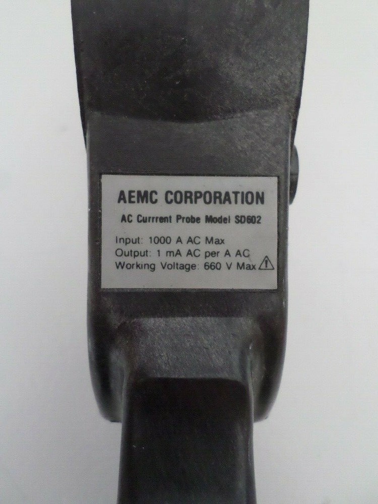 AEMC SD602 Current Probe 1000A 600V