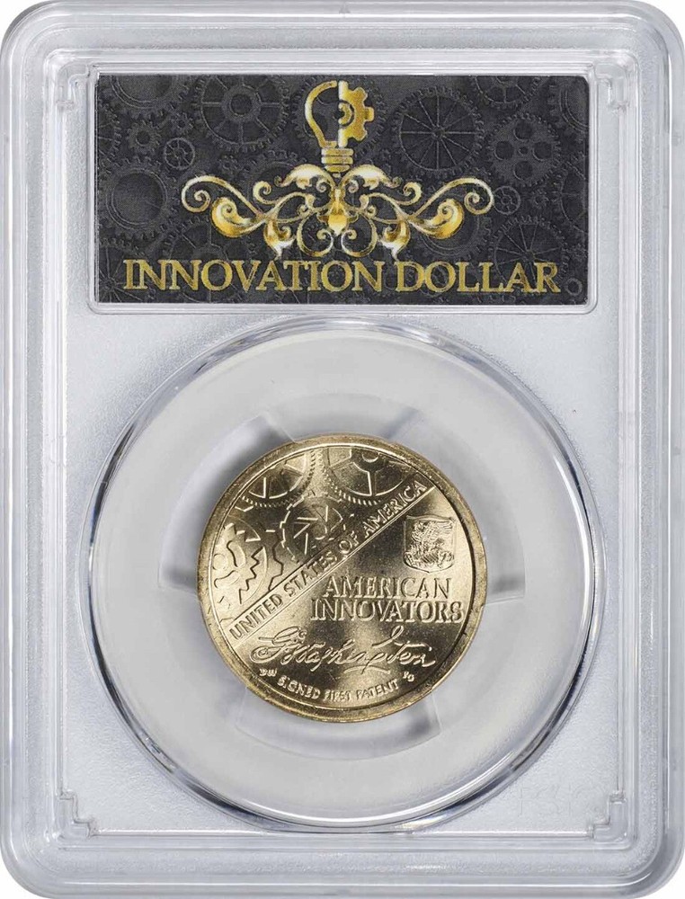 2018-D Innovation Dollar 1st Patent Position A MS67 PCGS First Strike