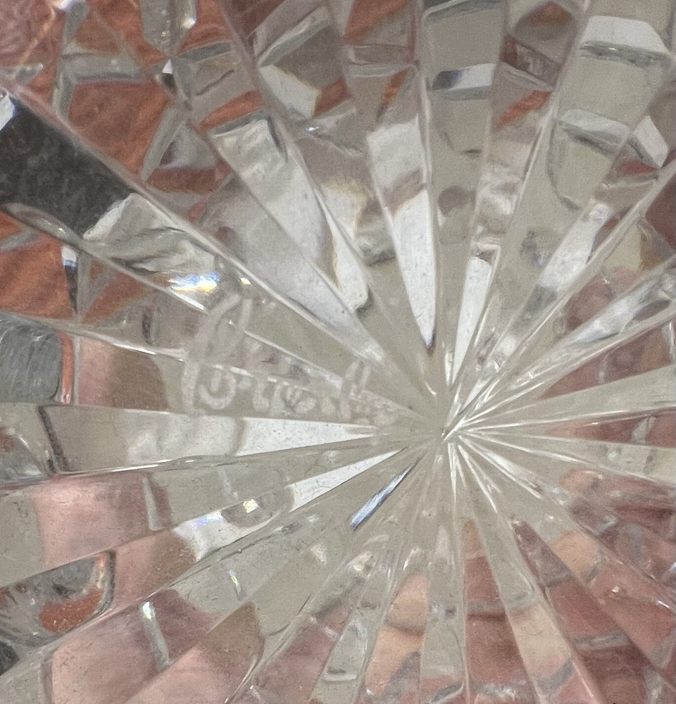 Brierly 6 7/8" tall cut glass pitcher