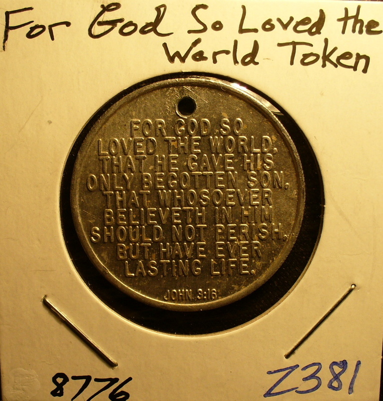 Three Religious Pendants Tokens Medals