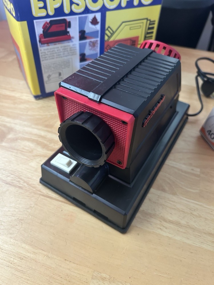 Vintage Episcopio Multi-Purpose Projector In Original Box