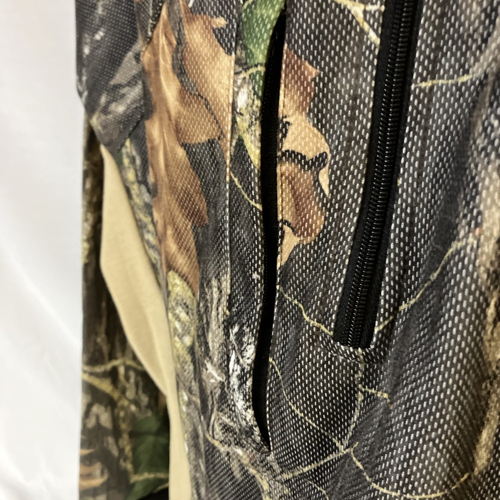 No Trace Dan River Mens Light Weight Hunting Jacket Pull Over Medium Camo FS!