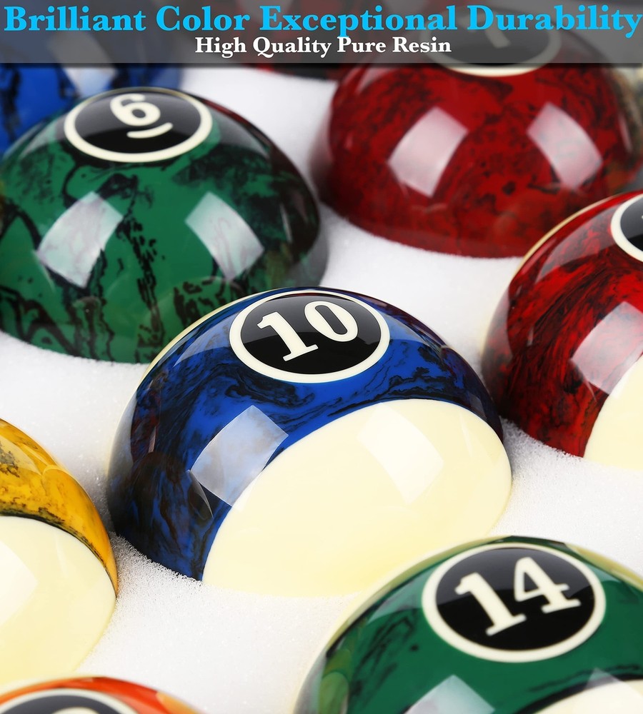 Billiard Balls Pool Balls Billiard Set MARBLE DARK
