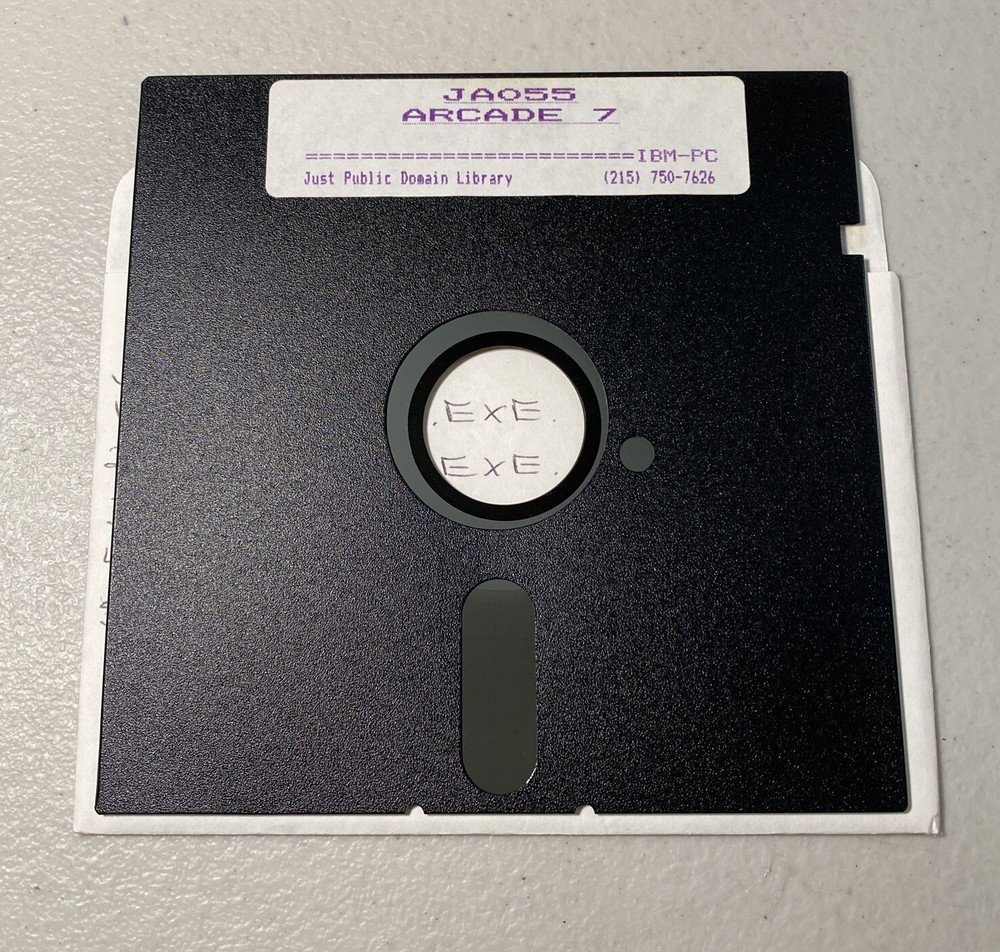 IBM-PC JA055 Arcade 7 For Public Domain Library