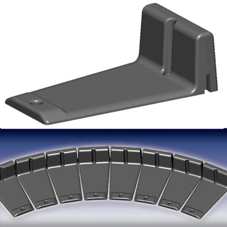 Caliber Flex Glides - High Profile Snowmobile 13343 42-5034 PD3343