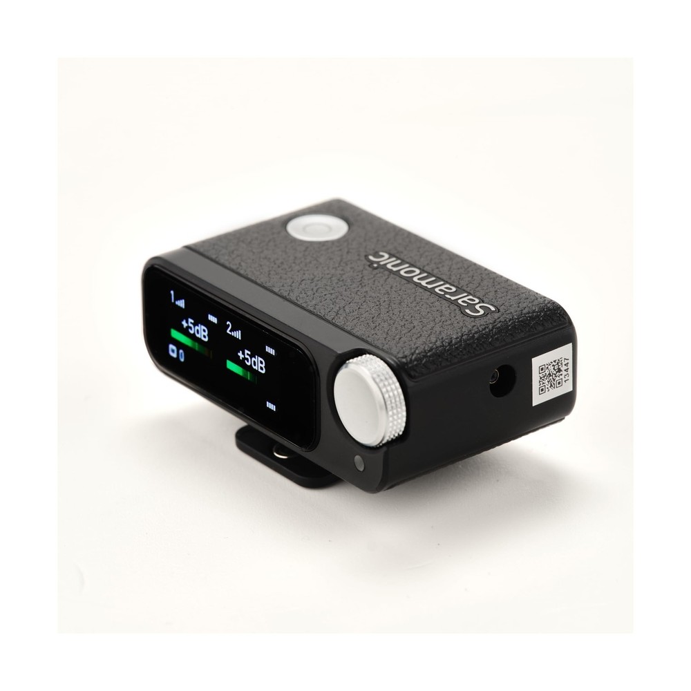 Saramonic Ultra Wireless Lavalier Microphone, 32-Bit Float Recording, Timecod...