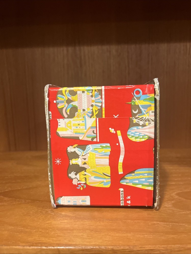 Vintage Austrian Altmann & Kuhne Candy Container Sewing Box Expandable Rare