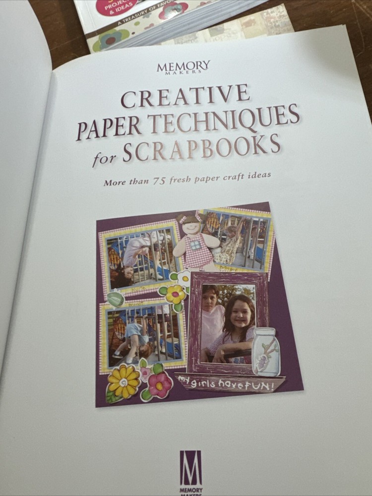 Memory Makers Scrapbooking Technics Set Of Four Books