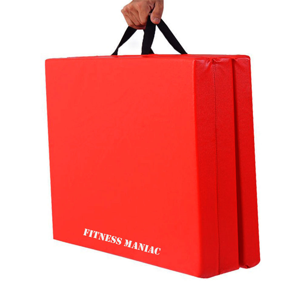 FMTX Tri Folding Mat Panel Gymnastic Gym Mats Exercise Yoga Tri Mat Pad