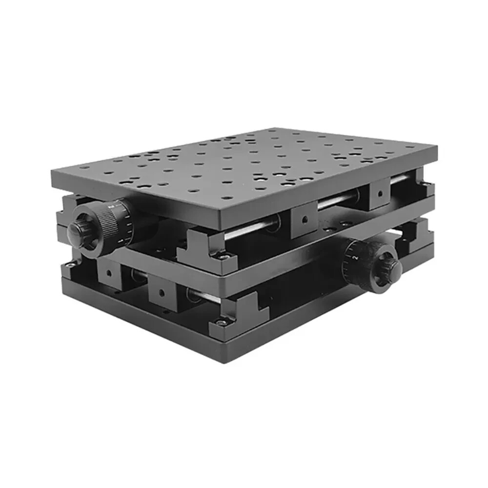 Precision XY Axis Moving Table Portable Manual 2D Slide Table Translation Stage