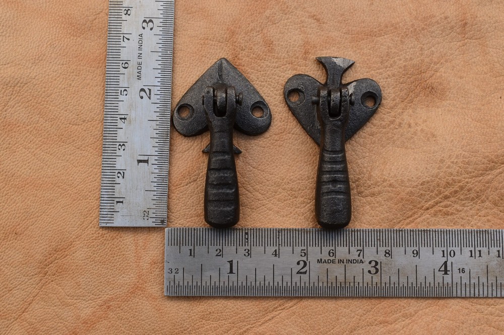Vintage Cabinet iron Pull drop knob Handles Dresser Drawer Pulls knobs 6 pcs