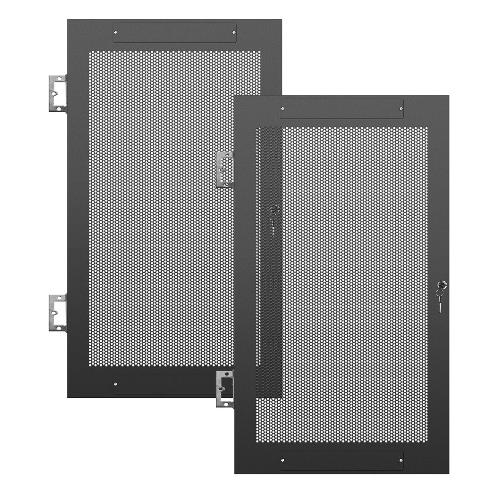 Sound Town Server Rack Doors, for STRK-M21U Server Rack (STRK-DS21U)