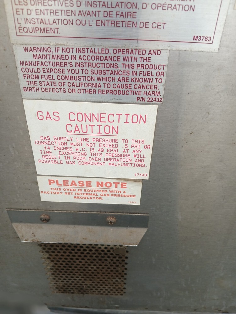 Blodgett Convection Natural Gas Oven