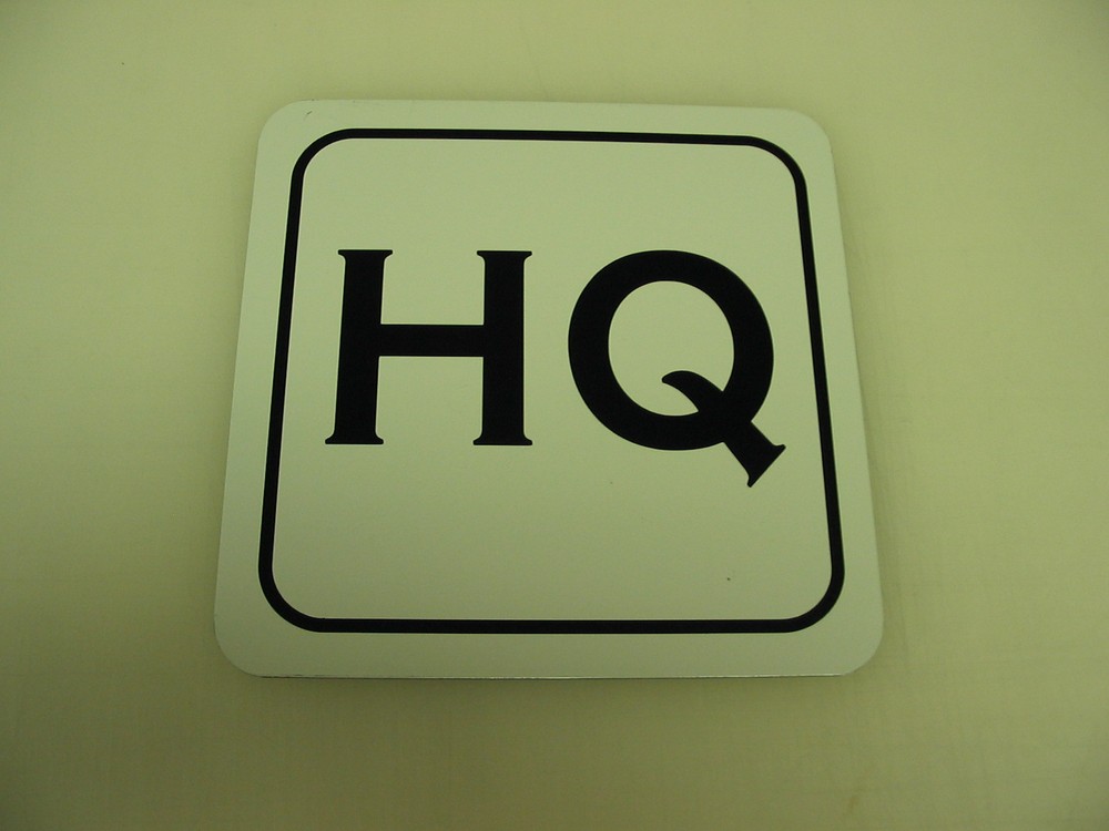 HQ Metal Sign