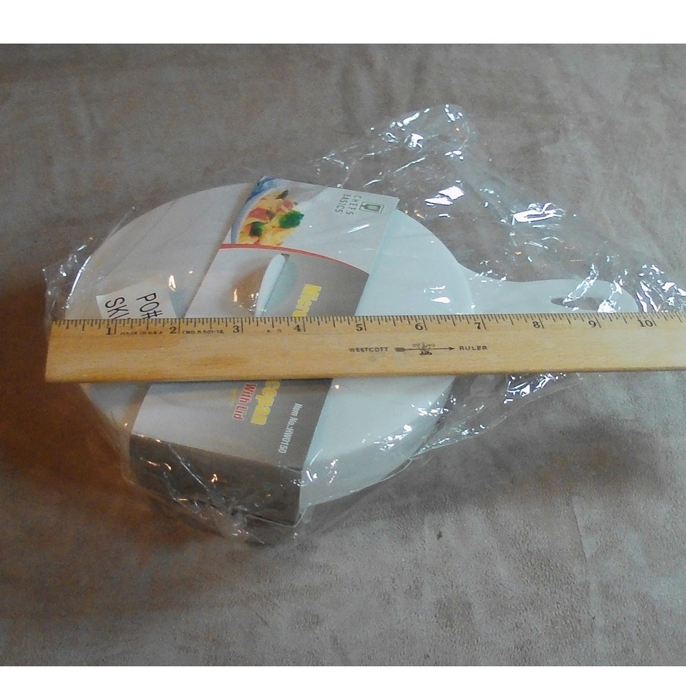 Chefs Basics Microwave Saucepan w/Lid HW0150 NOS Plastic