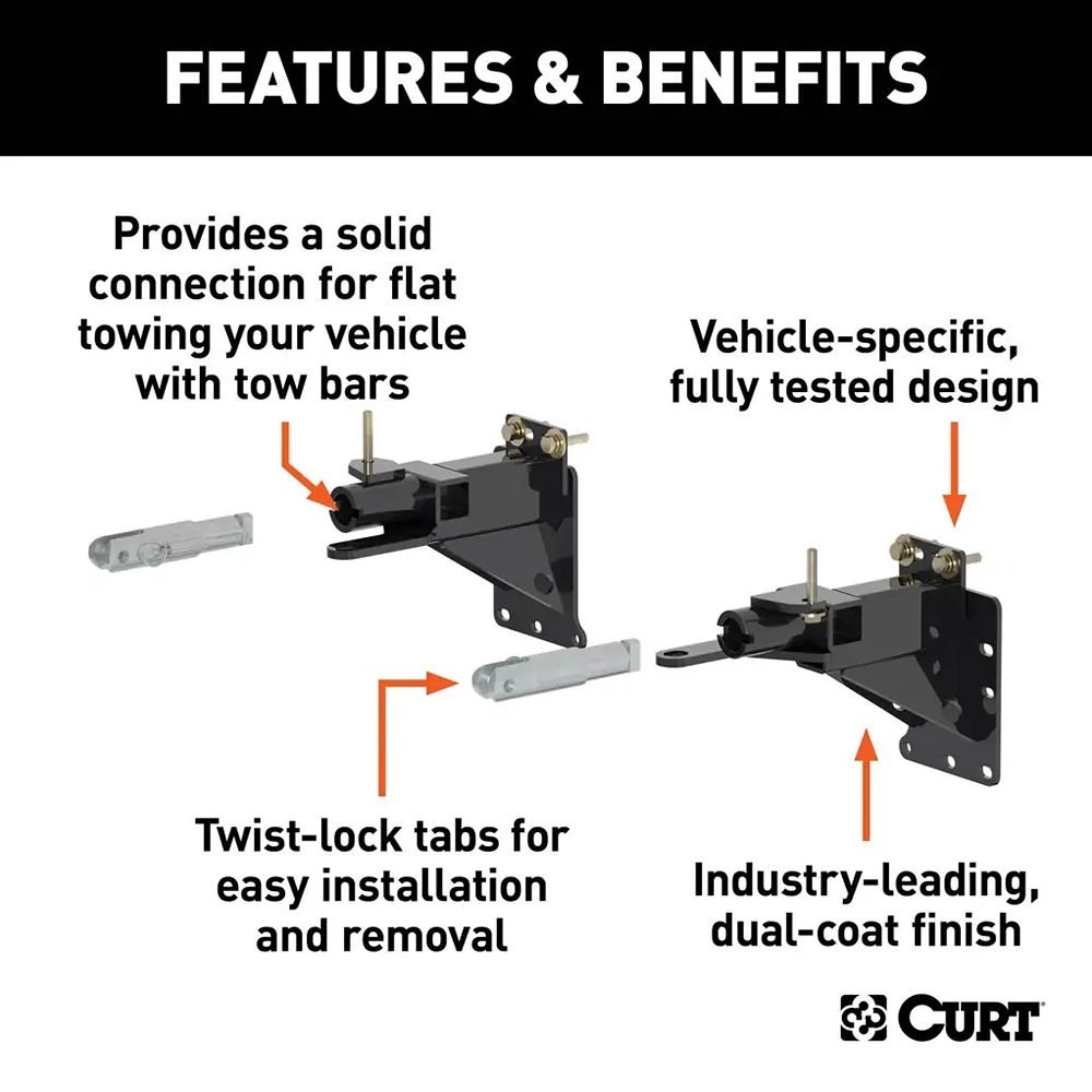 CURT Custom Tow Bar Base Plate