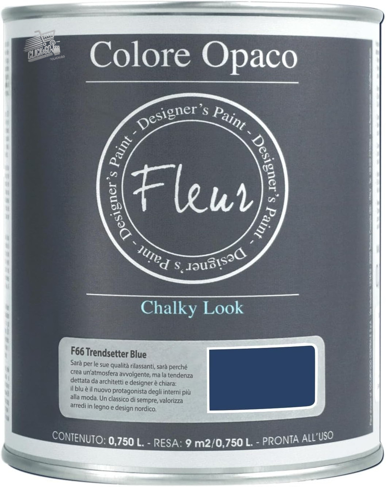 | Chalk Paint Matte, 750 Ml, Unsanded, Multi-surface, Color