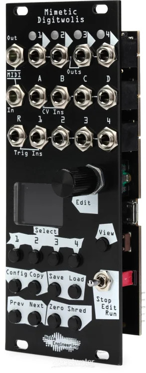 Noise Engineering Mimetic Digitwolis 4-channel CV Sequencer Eurorack Module -