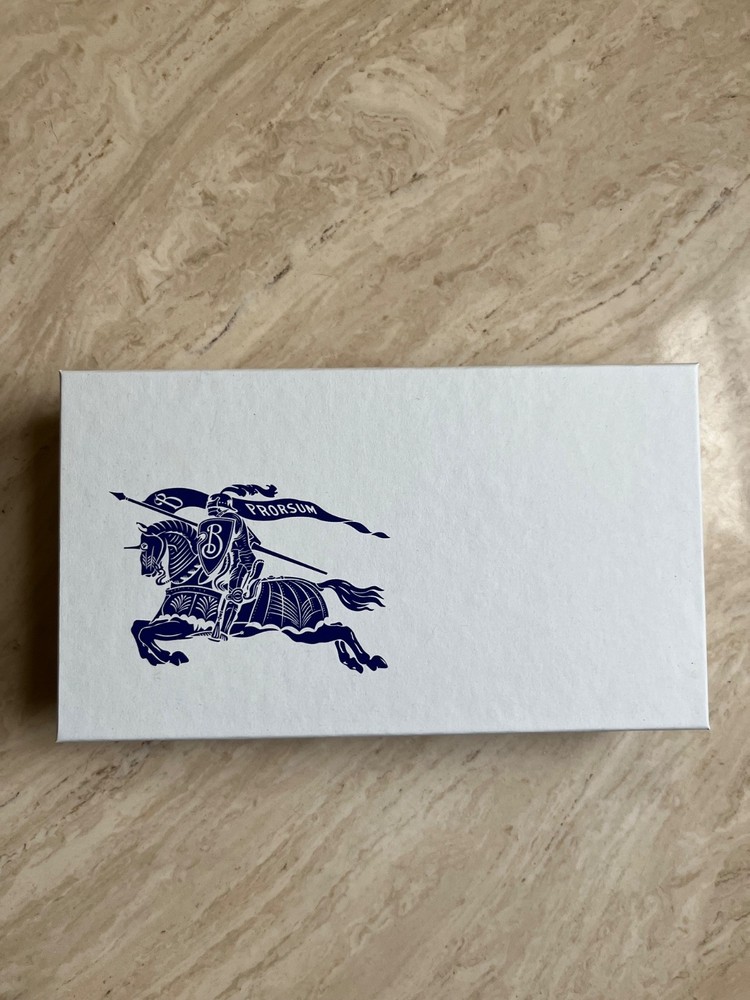 Authentic Burberry Gift Box Off-White  9” x 4.5”