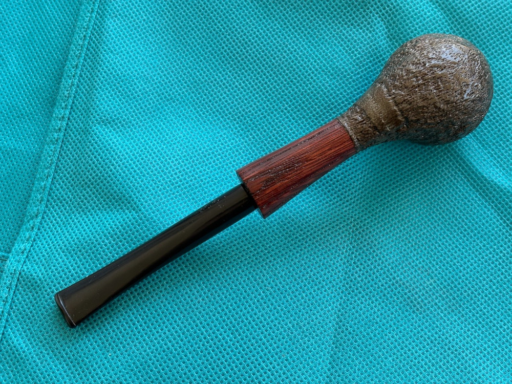 TURKIEWICZ MORTA HAND MADE BROWN BULLDOG PIPE LOO
