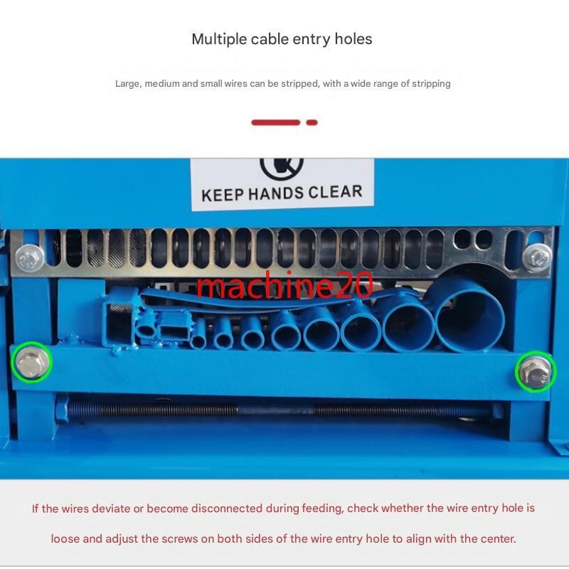 Optical fiber cable stripping machine Wire stripping machine