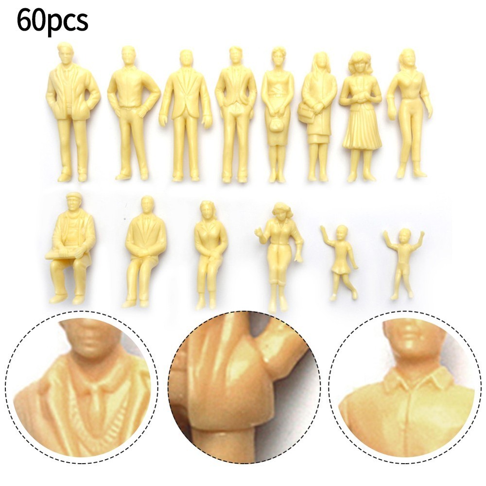 Model People Accessories Brown Figures Landscape Model Painted Figures