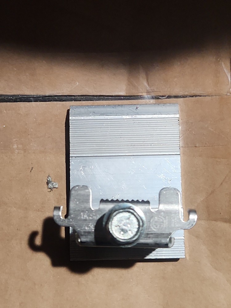 AK Stamping Solar End Clamp A3003 38mm
