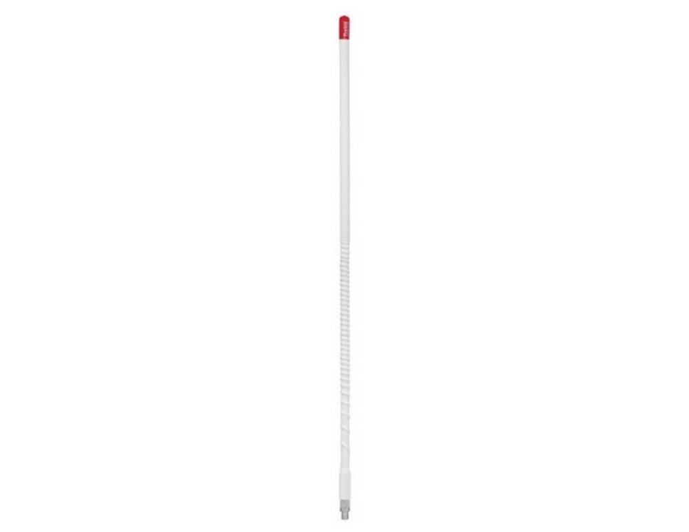 NEW FIRESTIK KW3 B 3FT WHITE CB ANTENNA, 9FT COAX, BRACKET & STUD
