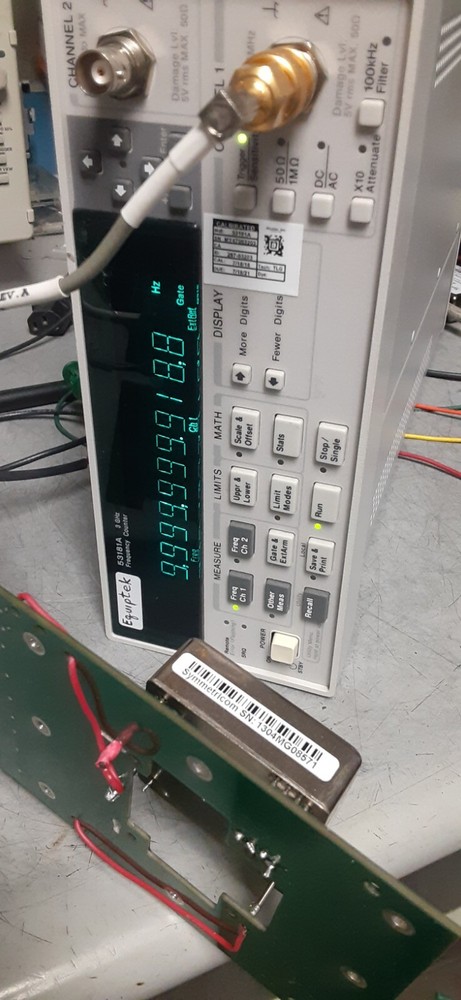 Symmetricom SA.35m Rubidium Frequency Standard TESTED Fast Lock 10MHz Reference