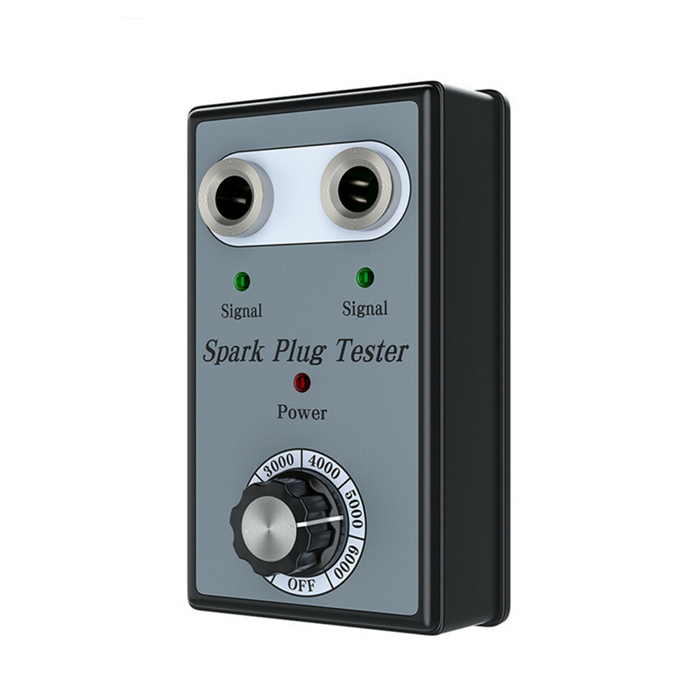 Car Spark Plug Tester Ignition Analyzer Diagnostic Tool Dual Hole Detector EBS