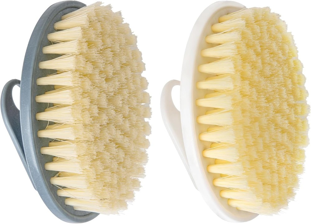 Exfoliating Shower Brush Set - Durable & Effective Cellulite Treatment, 2 Pack