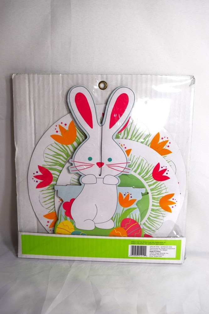 Wilton "Easter Bunny" 2-Tier Cardboard Treat Stand (for Easter Sweets and Eggs)