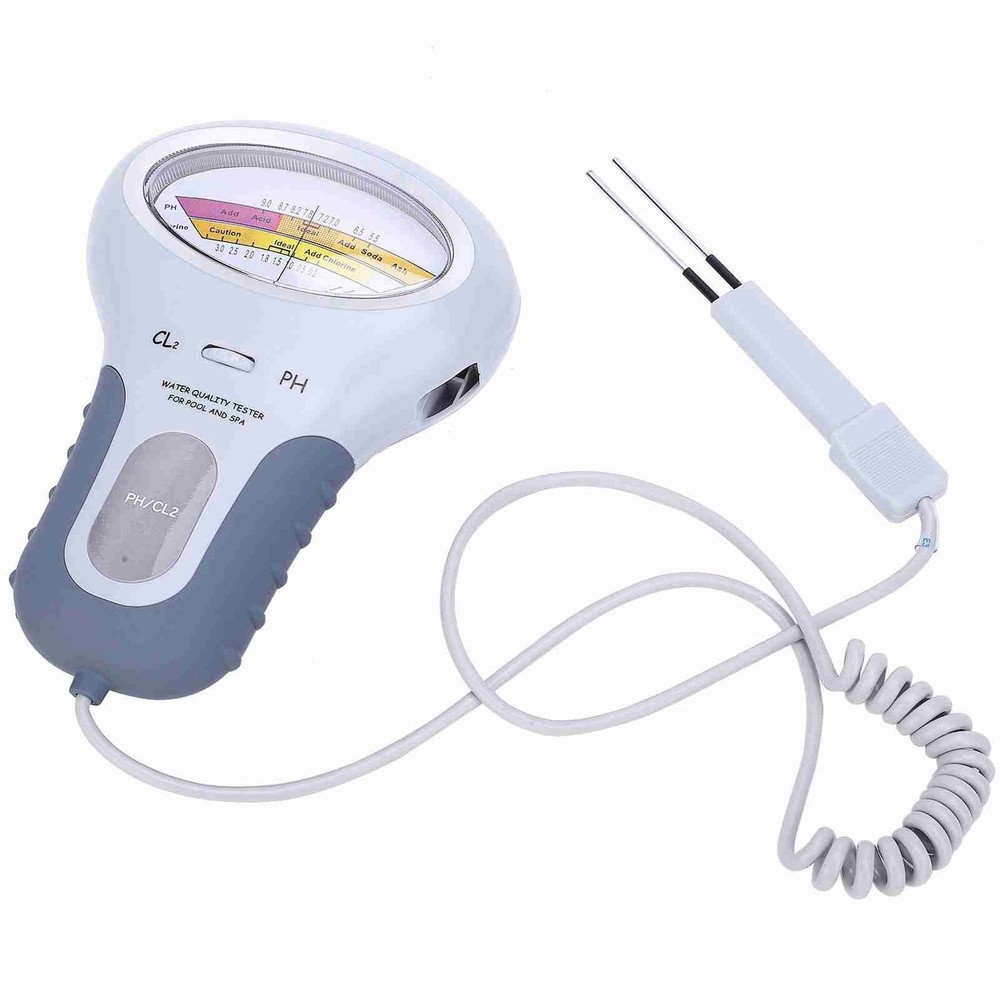 PC‑102 CL2 Chlorine PH Tester Digital Swimming Pool Spa Water Quality Analyzer