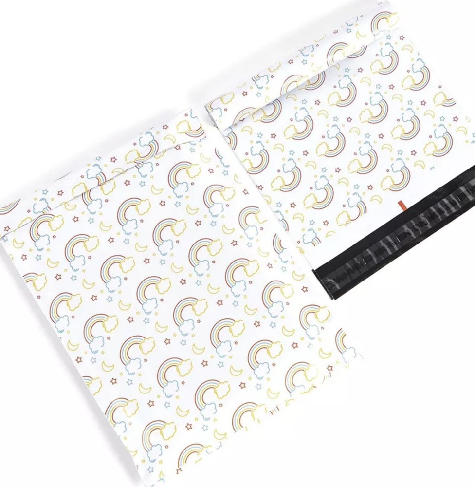 Poly Mailers Rainbow 100 Count 10x13