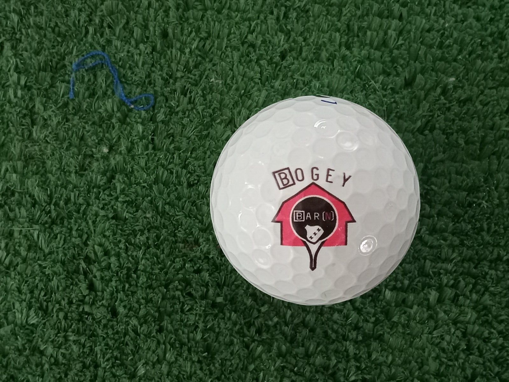 Logo Golf Ball - Bogey Barn / Disc Golf