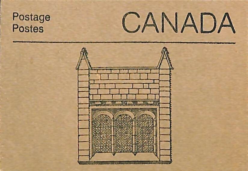 Canada - Booklet BK92b - Harrison Paper - 1987