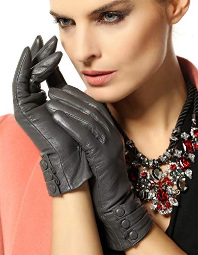 Bestselling 7 (US Standard size) Grey (Touchscreen Function/Cashmere Lining)