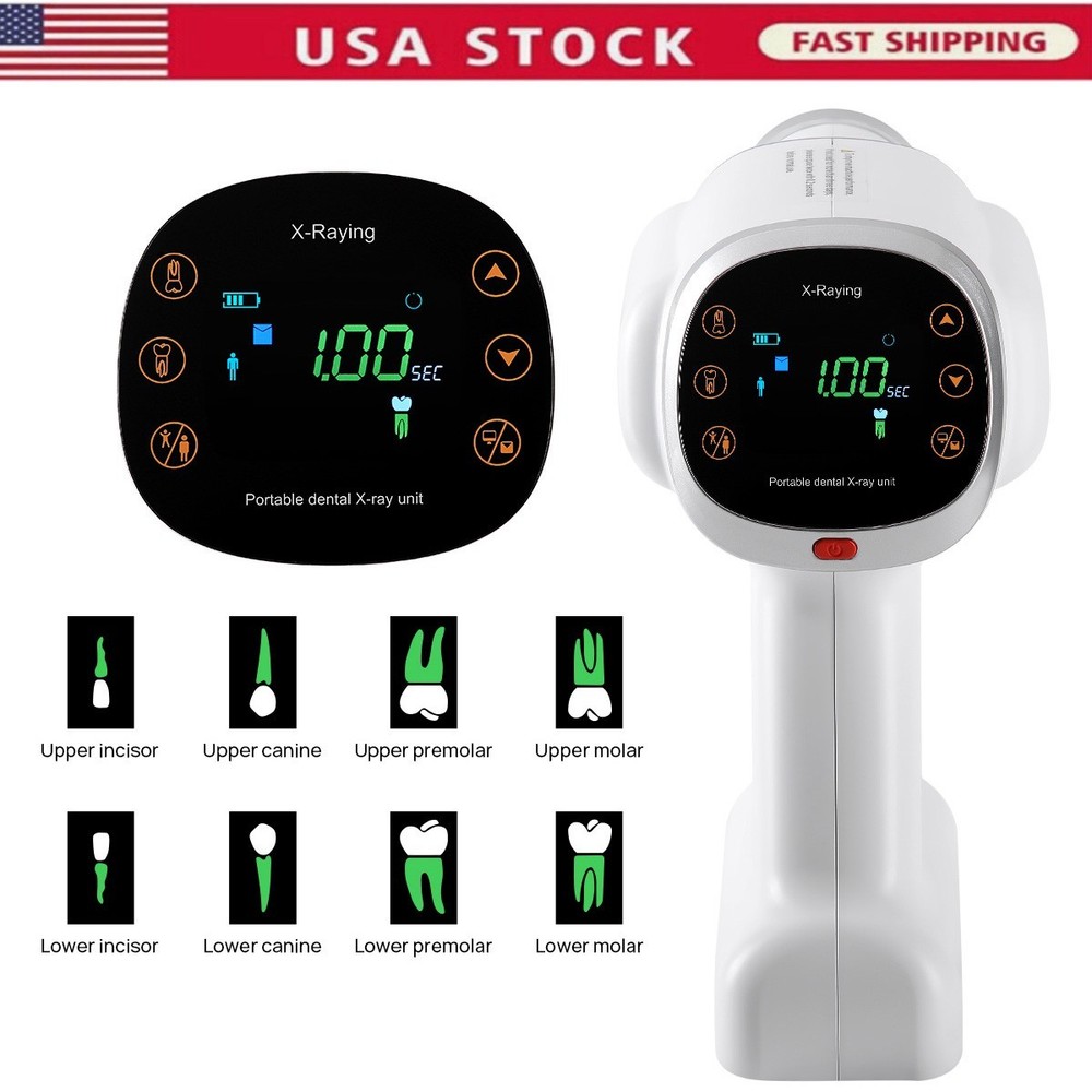 Dental X Mobile Ray Digital Machine Unit Imaging System Ray-500 without Shield