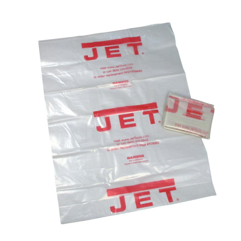 Jet Cb-5 Clear Plastic 20 In. Diameter Collection Bag