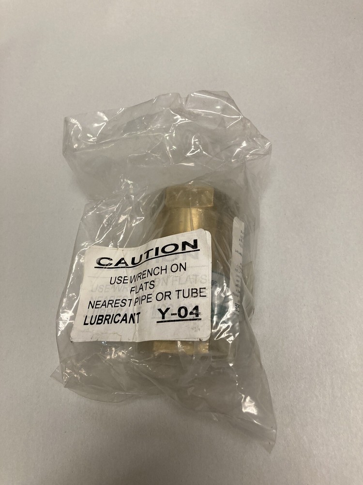 Circle Seal Controls,N232B-6PP,Brass Check Valve 3000psi