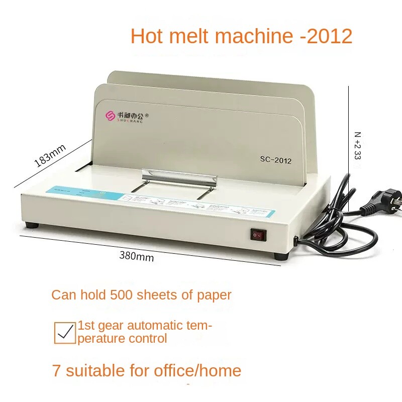 Hot Melt Machine Hot Melt Binding Machine Automatic Compact Gluing Machine