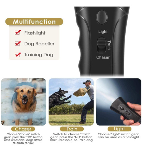 Ultrasonic Dog Repeller/Trainer